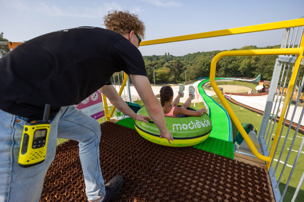 tube baan medewerker Wijchense Berg